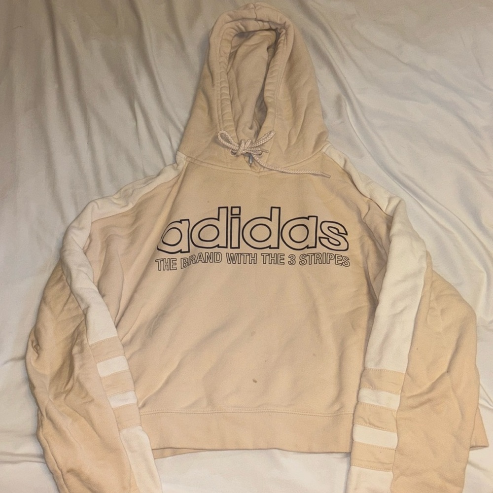Adidas hoodie😍🤍 FALL CROPPED